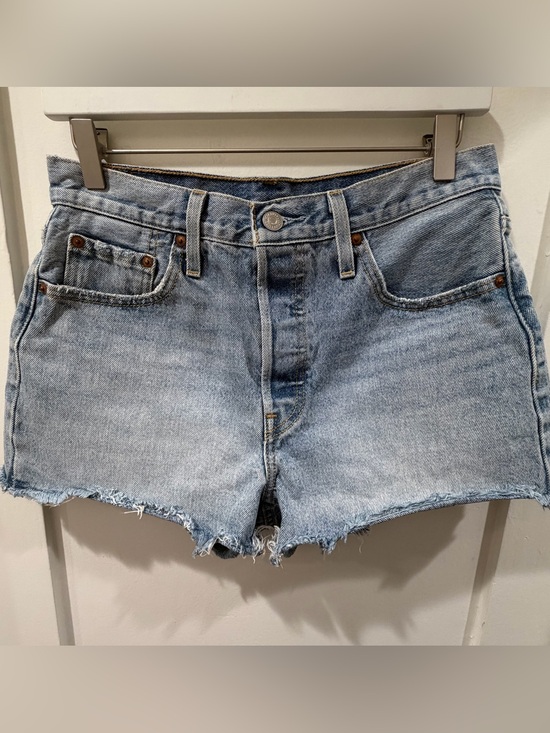 Levi's Pants - Levi's 501 Light Wash Denim Shorts